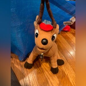 CVS Stuffins Rudolph Coach Comet Large 14 inch Plush Stuffed Toy 1999 with Tags